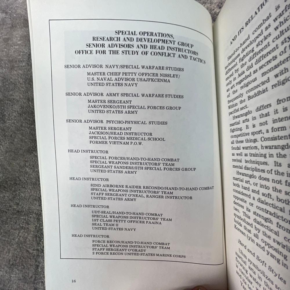 nife Self-Defense for Combat Michael D Echanis Special Forces Tactics Book - Picture 6 of 7